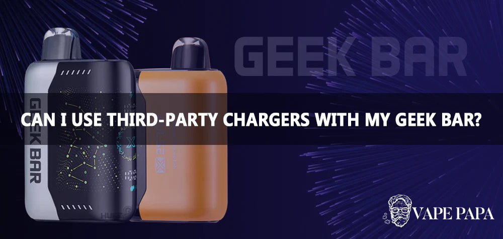 Can I Use Third-Party Chargers With My Geek Bar Pulse X?