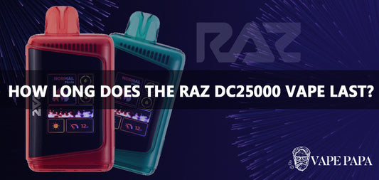 How Long Does the Raz DC25000 Disposable Vape Last?