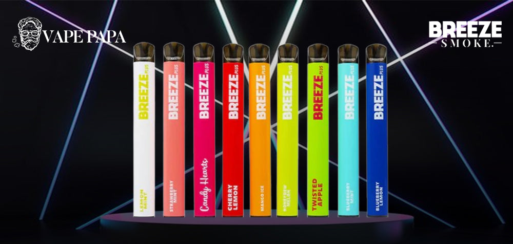 All About Breeze Pro Zero Nicotine Disposable Vape Flavors