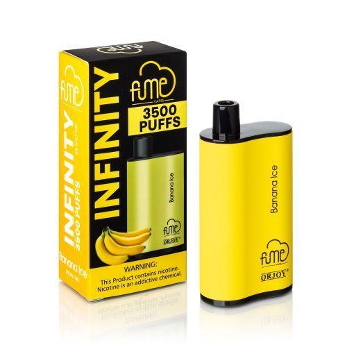 Fume Infinity Banana Ice Flavor - Disposable Vape