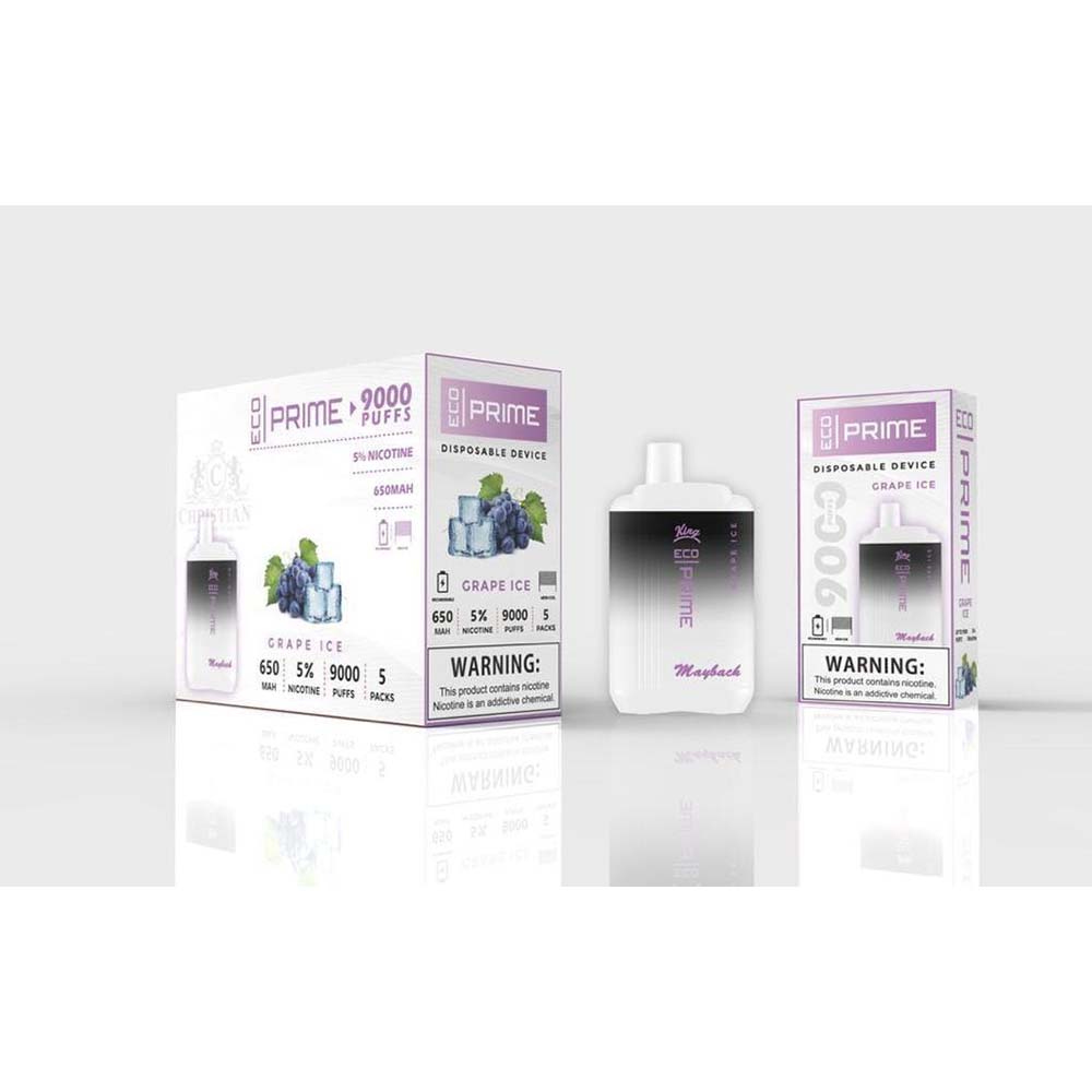 Eco Prime 9000 Grape Ice  