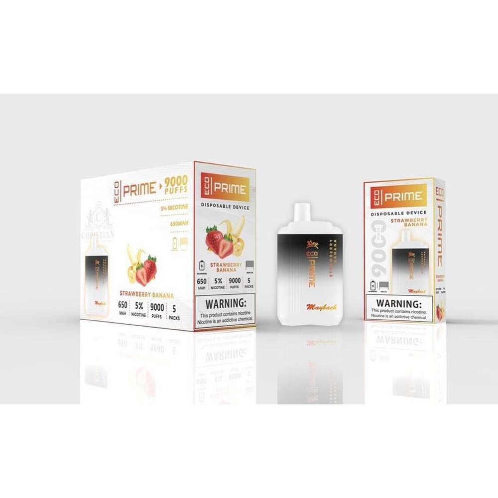 Eco Prime 9000 Strawberry Banana  