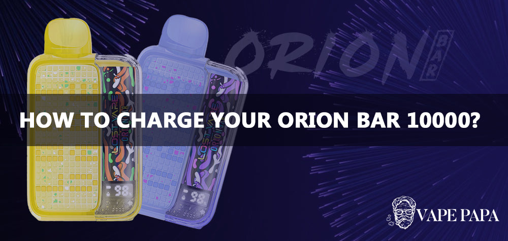 How To Charge Your Orion Bar 10000?