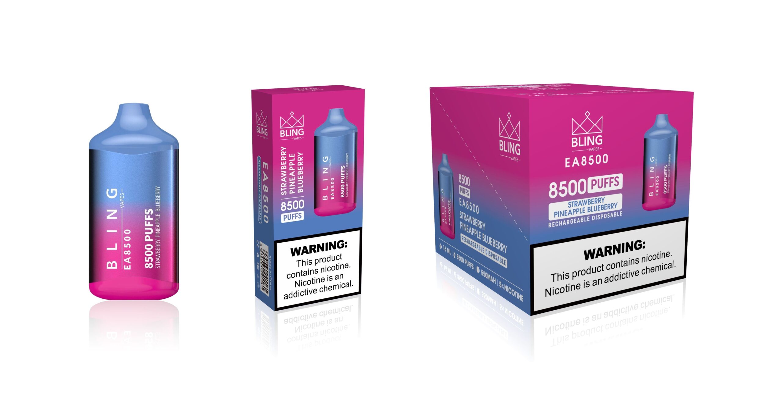 Bling EA8500 Strawberry Pineapple Blueberry