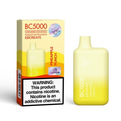 BC5000 Pineapple Punch vape