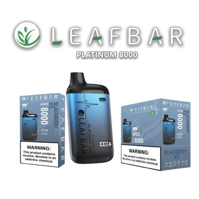 Leaf Bar Platinum Blackberry Ice