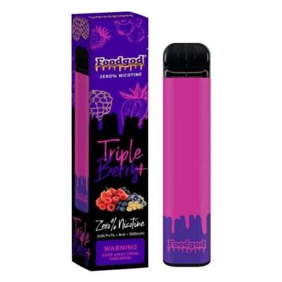 FoodGod Zero Nicotine Triple Berry Plus