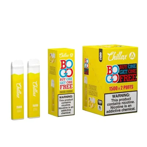Chillax Disposable Vape 0% Frozen Banana