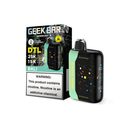 Geek Bar Hookah X Disposable Vape - Bali