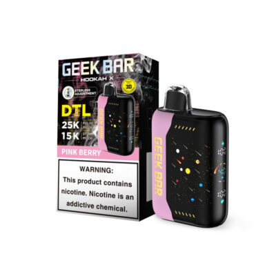 Geek Bar Hookah X Disposable Vape - Pink Berry
