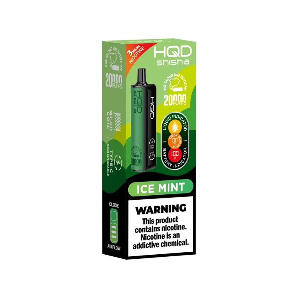 HQD Shisha 3% 20K Ice Mint