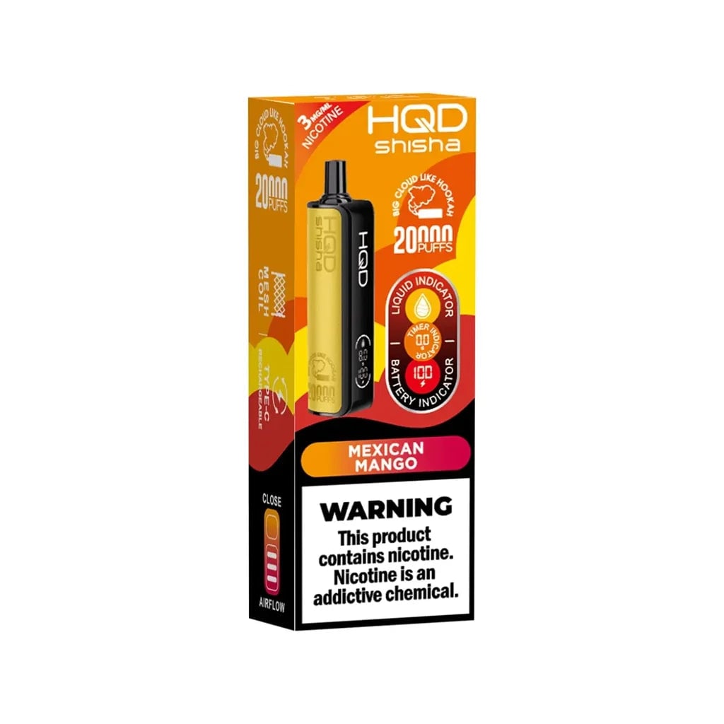HQD Shisha 3% 20K Mexican Mango