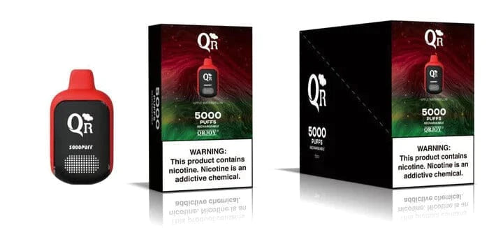 QR Disposable Apple Watermelon
