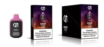QR Disposable Peach Grape