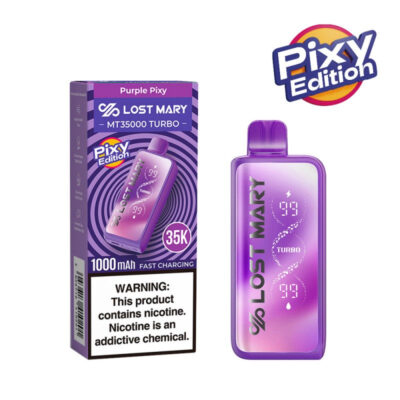 Purple Pixy Edition Lost Mary MT35000 Turbo Vape - Single Device