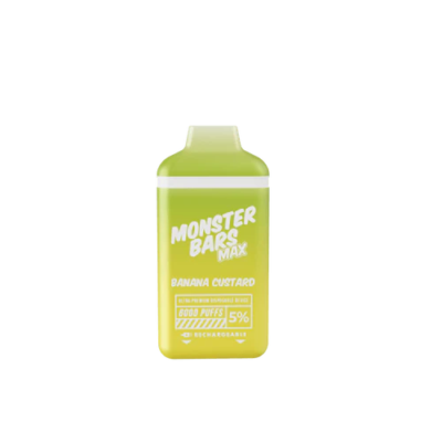 Monster Bar Max Custard Banana