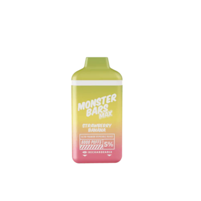 Monster Bar Max Fruit Strawberry Banana