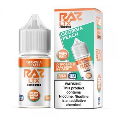 RAZ LTX Salt Nic E-Liquid (30ml) Georgia Peach