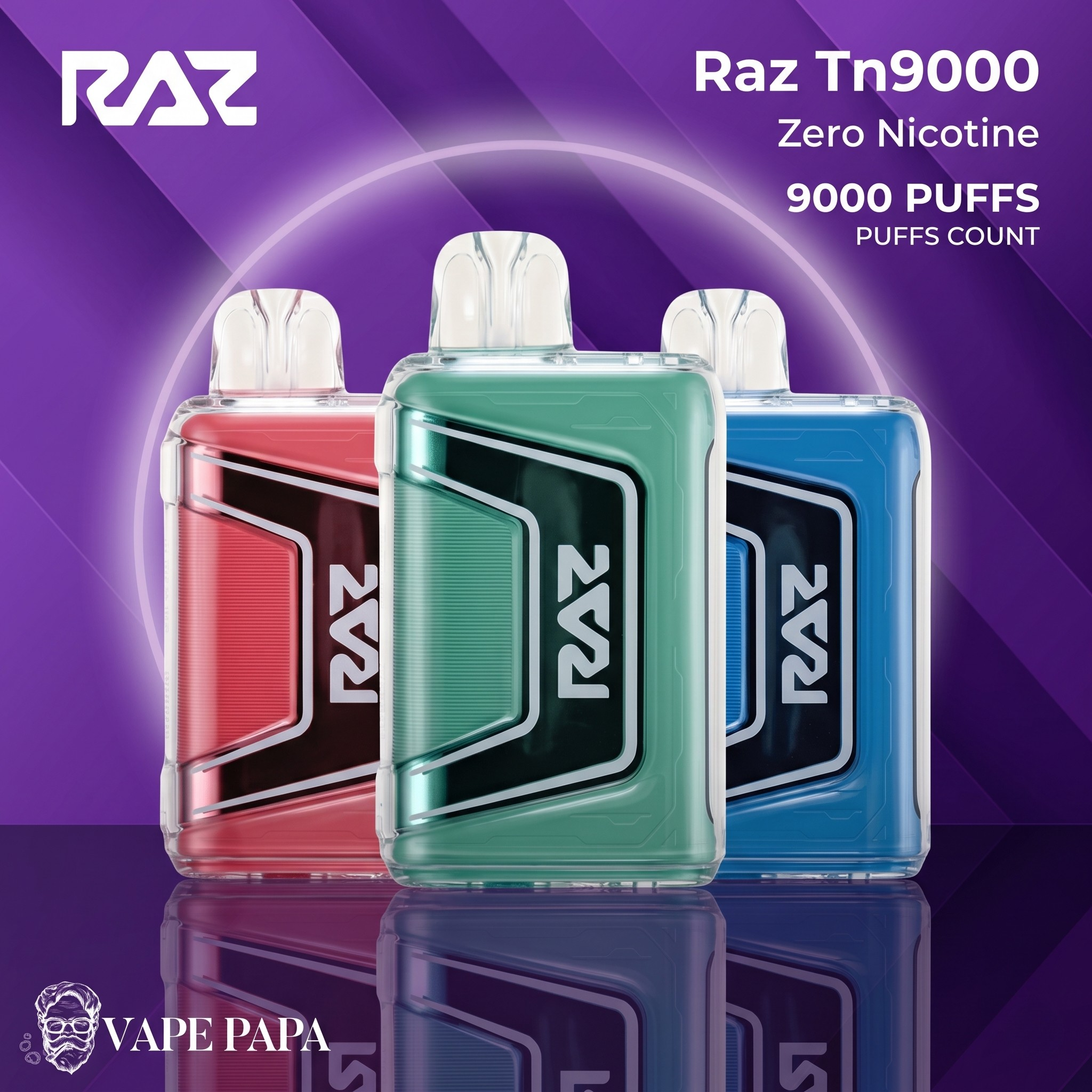 RAZ TN9000 Zero Nicotine
