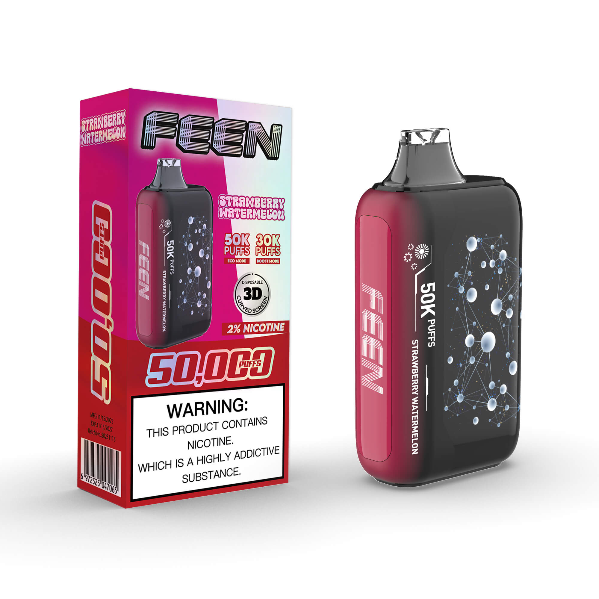 FEEN 50K - Strawberry Watermelon 2%