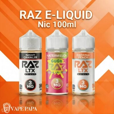 RAZ E-Liquid Nic (100ml)
