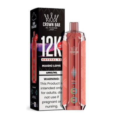 Magic Love Al Fakher Crown Bar 12K Crystal V2 Vape