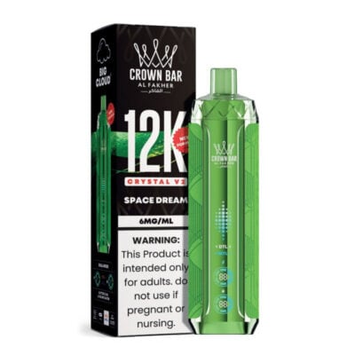 Space Dream  Al Fakher Crown Bar 12K Crystal V2 Vape