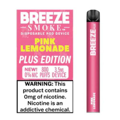 Breeze Plus Zero Nicotine Pink Lemonade