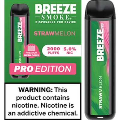 Breeze Pro Strawmelon Flavor - Disposable Vape
