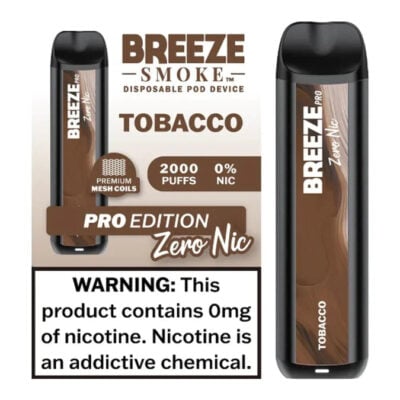 Breeze Pro Zero Nicotine Blueberry Mint