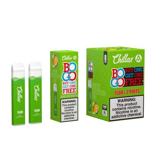 Chillax Disposable Vape 0% Sweet Honeydew Ice