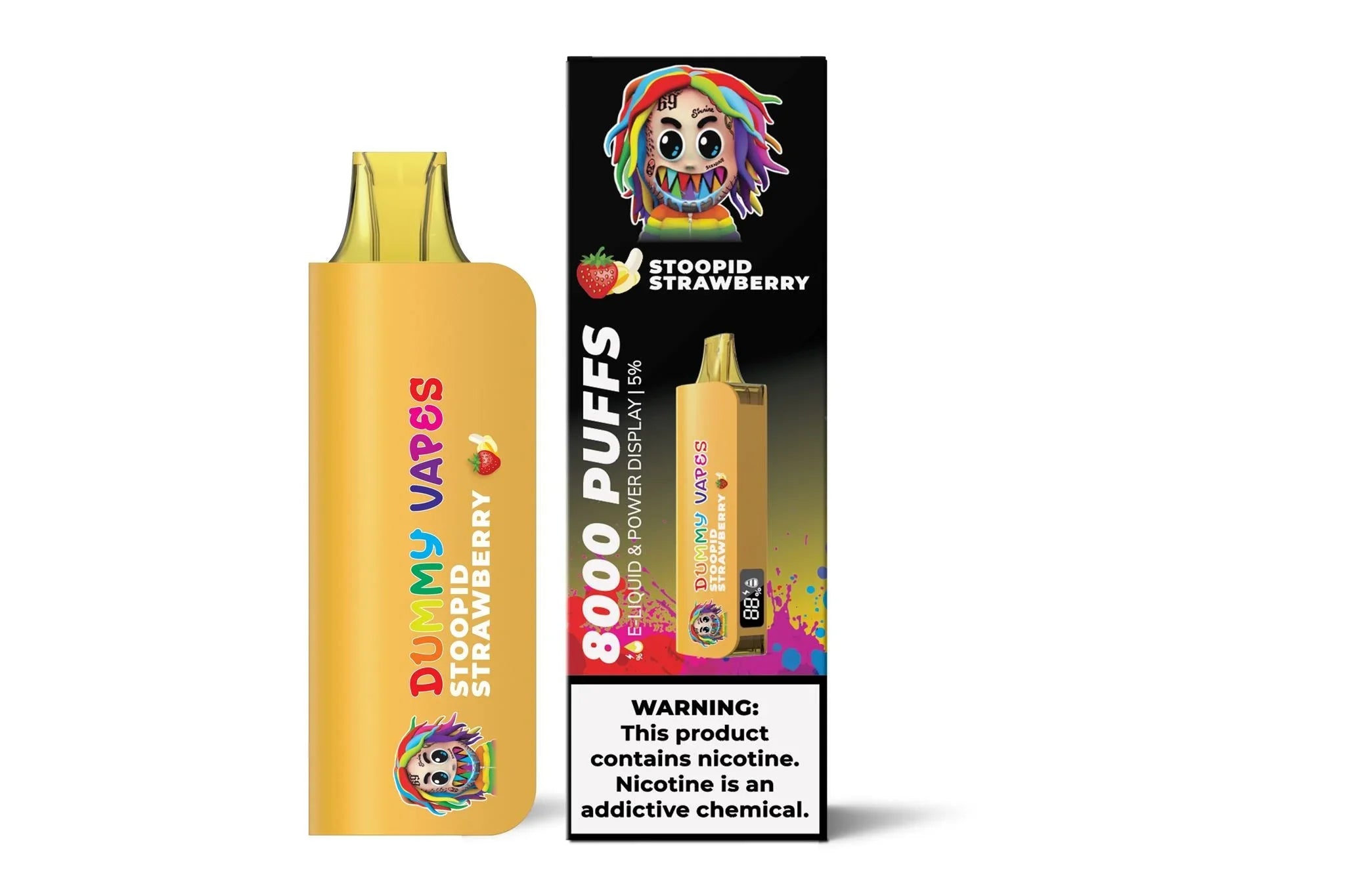 Dummy Vapes Stoopid Strawberry