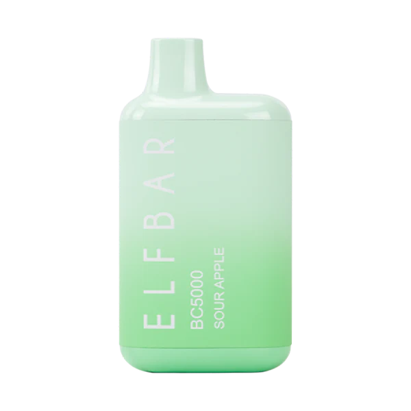 Elf Bar BC5000 Sour Apple Flavor - Disposable Vape