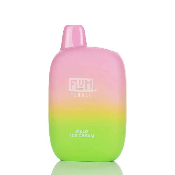 Flum Pebble Melo Ice Cream Flavor - Disposable Vape