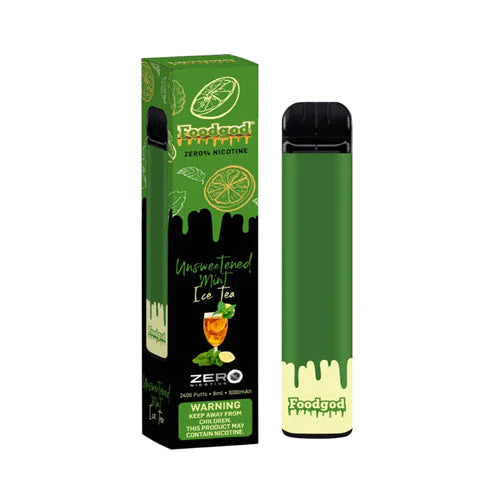 FoodGod Zero Nicotine Unsweetened Mint