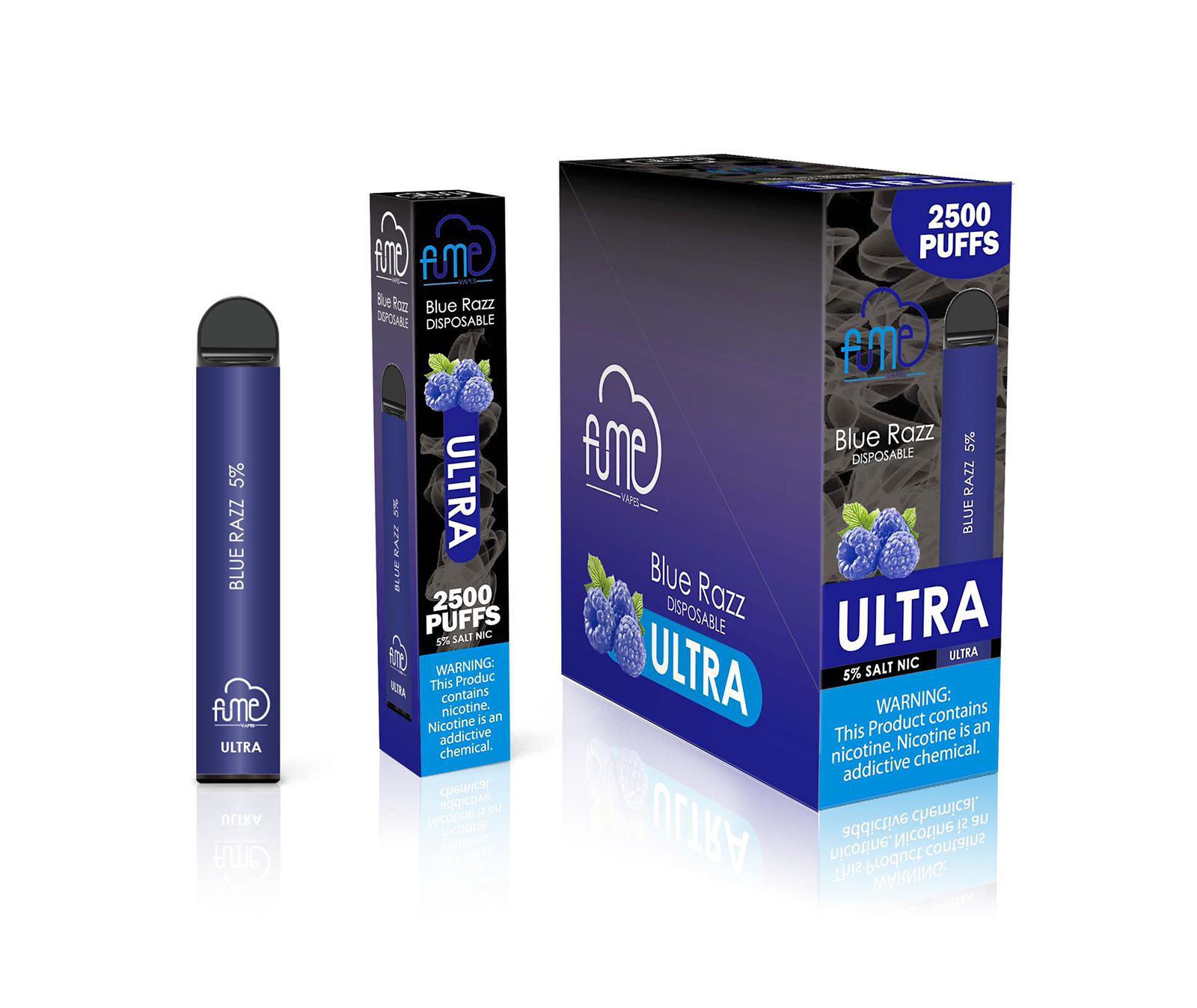 Fume Ultra Blue Razz Flavor - Disposable Vape
