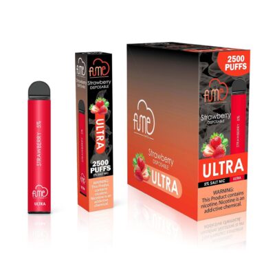 Fume Ultra Strawberry Flavor - Disposable Vape