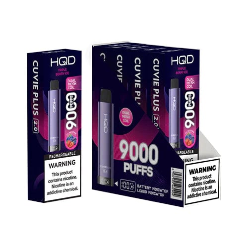 HQD Cuvie Plus 2.0 Triple Berry Ice