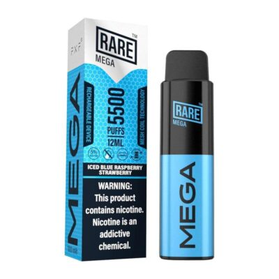 Rare Mega Mesh Iced Blueraspberry Strawberry