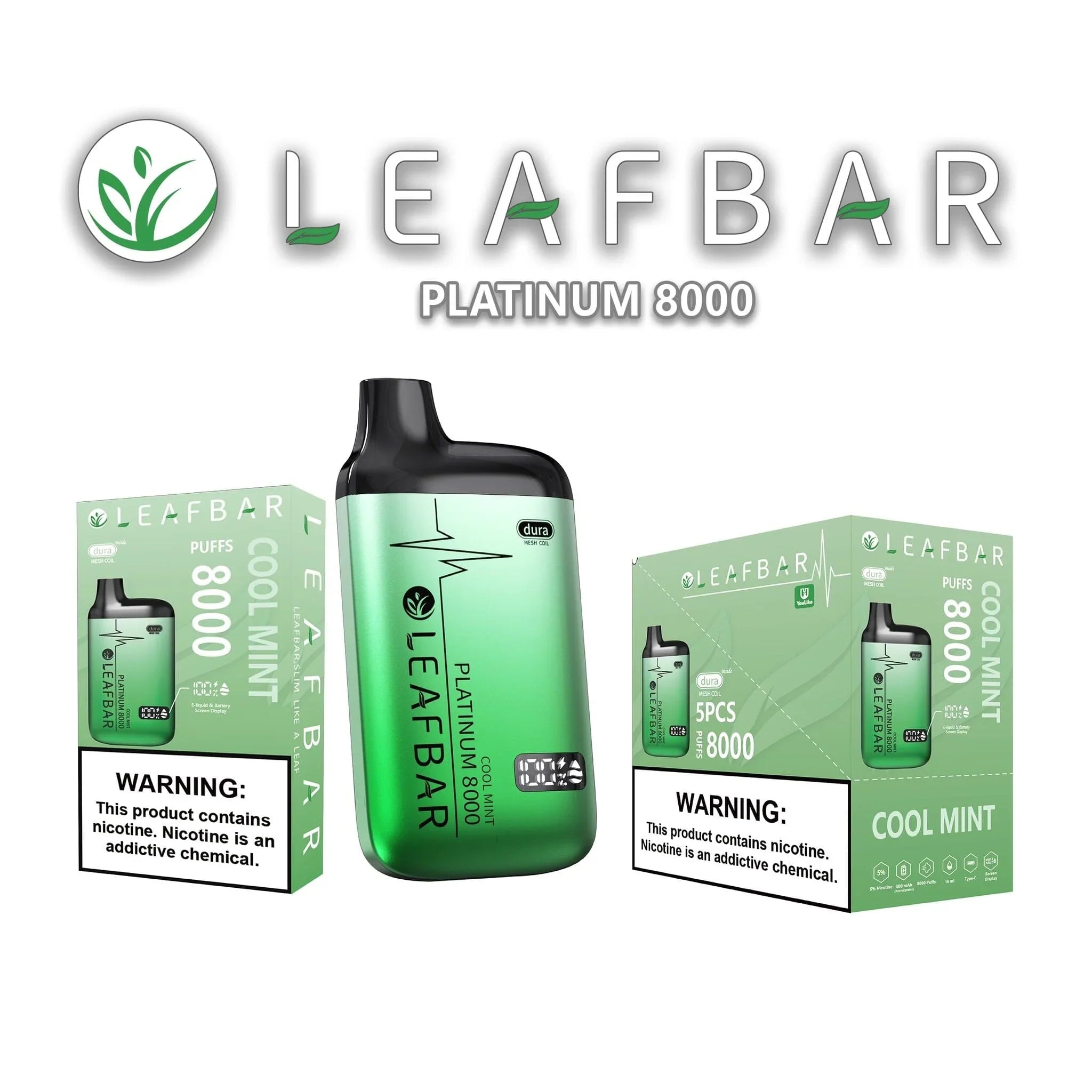 Leaf Bar Platinum Cool Mint