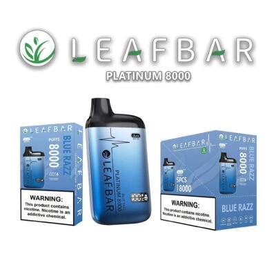 Leaf Bar Platinum Blue Razz