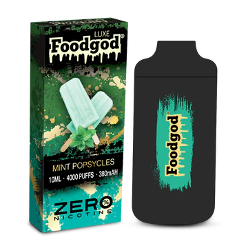 Foodgod Luxe Zero Nicotine - Mint Popsycles