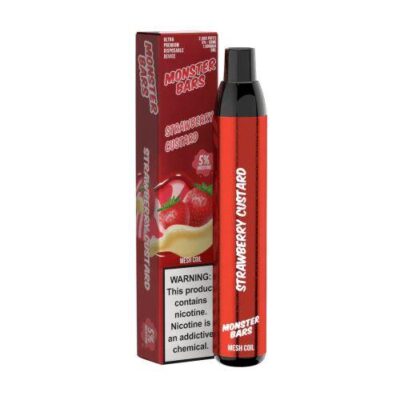 Monster Bar Strawberry Custard