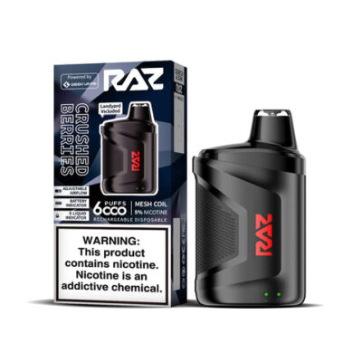Raz CA6000 Crushed Berries Flavor - Disposable Vape