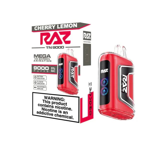 Raz TN9000 Cherry Lemon Flavor - Disposable Vape