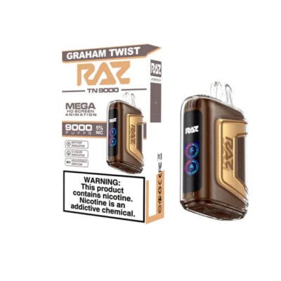 Raz TN9000 Graham Twist Flavor - Disposable Vape