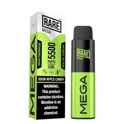 Rare Mega Mesh Sour Apple Candy