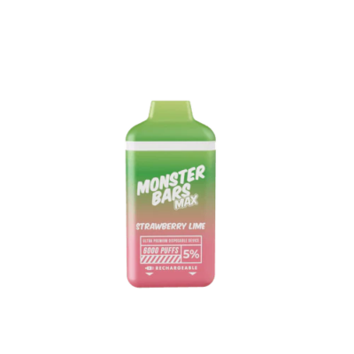 Monster Bar Max Fruit Strawberry Lime