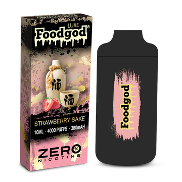 Foodgod Luxe Zero Nicotine - Strawberry Sake