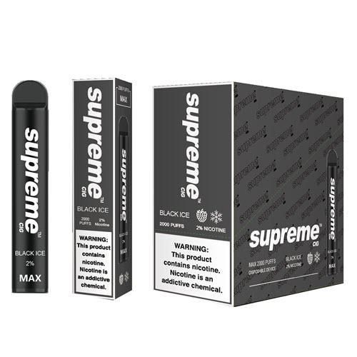 Supreme Max Black Ice 2%